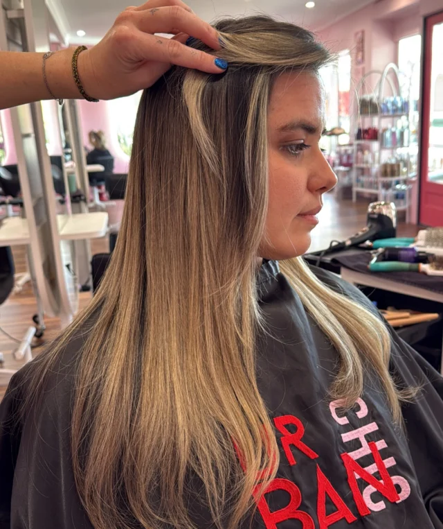 PEEK-A-BOO… we see you 👀✨

A little ’90s throwback, but make it 2026.

Beth created this high-contrast blonde using clever peekaboo placement, giving that bold pop of brightness when the hair moves, while keeping the top soft and blended for an easy, low-maintenance grow-out.

Maximum impact. Minimal commitment. And just the right amount of hidden sass 🤍

Would you try a peekaboo blonde?

Hair by Beth ✂️