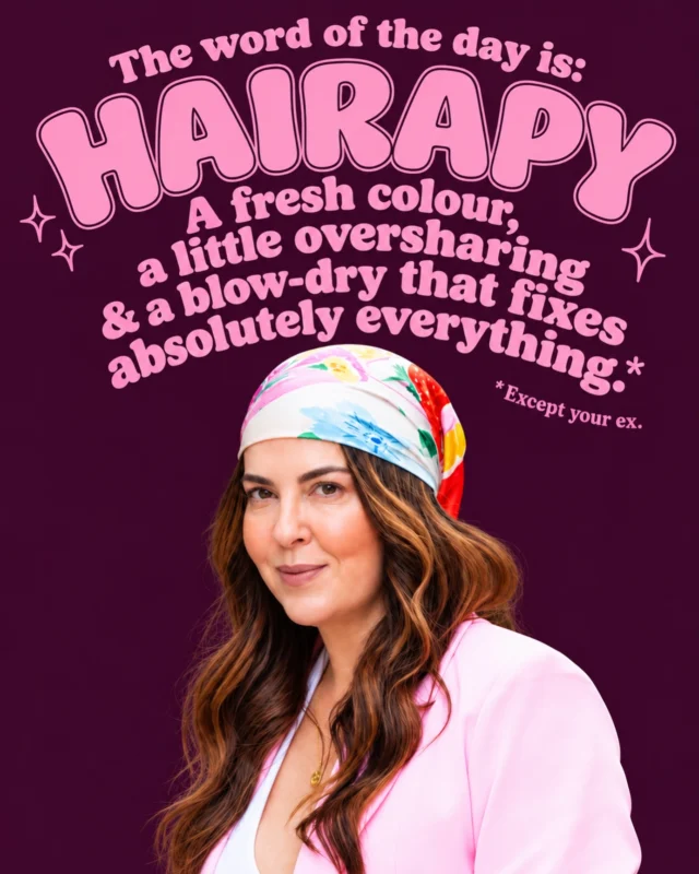 Word Of The Day
 “HAIRAPY” 💕