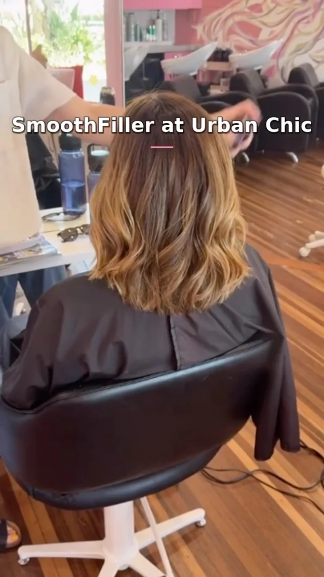 That smooth finish has a little secret… 👀💗

A little behind-the-scenes look at Beth working her Smooth Filler magic ✨

This salon smoothing treatment helps tame frizz and makes everyday styling easier. 
Because we love a bouncy blowdry… and hair that’s easier to manage between visits 😉

Curious about Smooth Filler? Book a complimentary consultation and let’s chat about your hair 💕

#UrbanChicHairSalon #AshgroveHairdresser #BrisbaneHairdresser #WellaSmoothFiller #FrizzControl